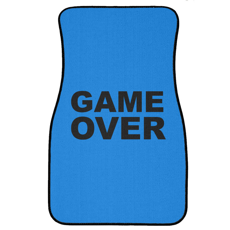 Game Over   Game Front Car Mat | Artistshot