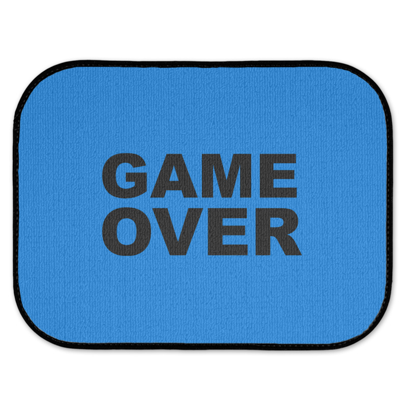 Game Over   Game Rear Car Mat | Artistshot