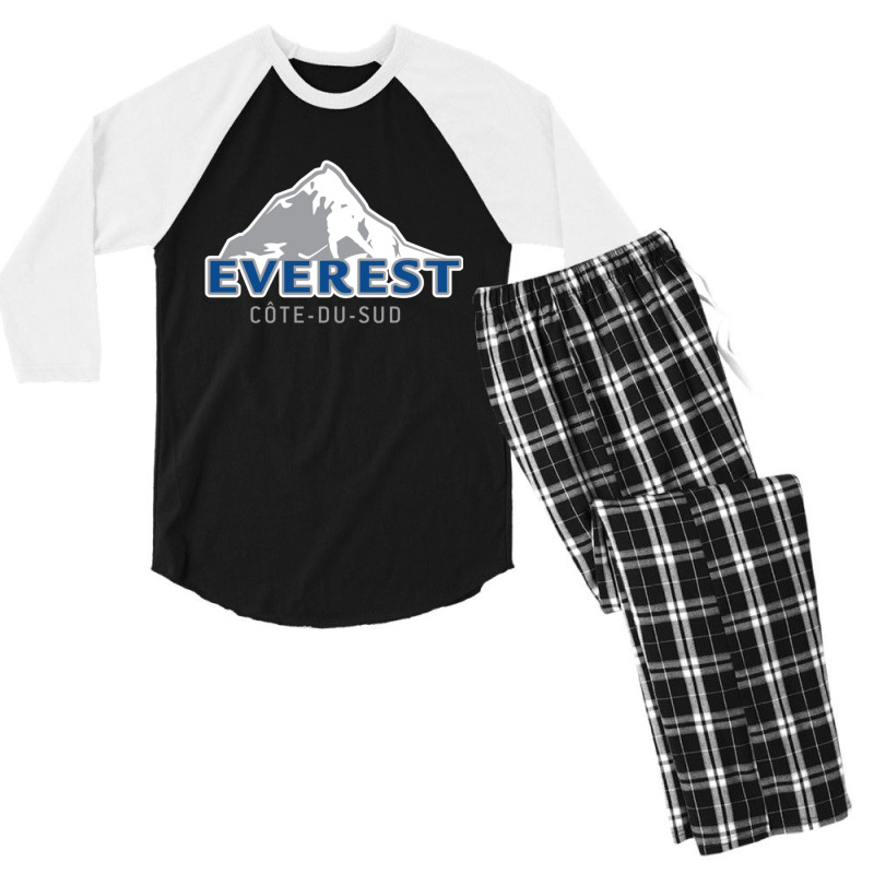 Côte-du-sud Everest Men's 3/4 Sleeve Pajama Set by DemetriusWatkinsSr | Artistshot