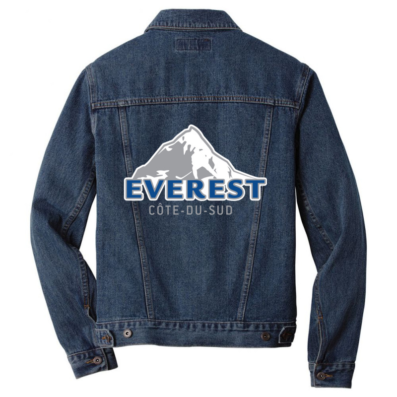 Côte-du-sud Everest Men Denim Jacket by DemetriusWatkinsSr | Artistshot