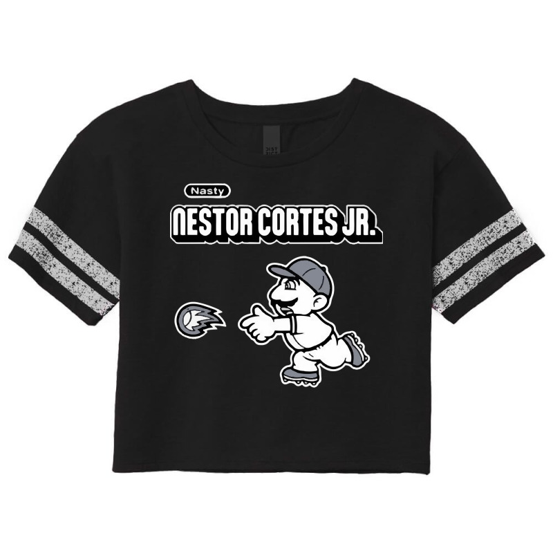 Nasty Nestor Tshirt , Sport Tshirt , Baseball Tshirt Scorecard Crop Tee | Artistshot