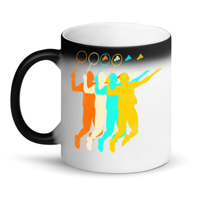 Badminton T  Shirt Badminton T  Shirt Magic Mug Designed By Leoniegorczany