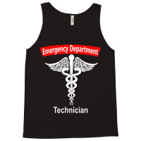 Emergency Department Technician Ed Tech Medical Caduceus Er Tank Top | Artistshot