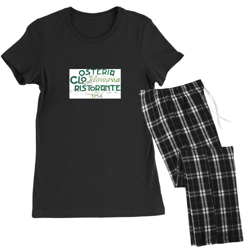 Filomena Ristorante Resto 1 Women's Pajamas Set by LouisPlumley | Artistshot