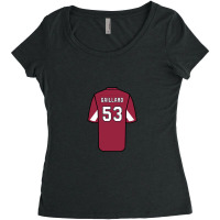 Lamont Gaillard Jersey Women's Triblend Scoop T-shirt | Artistshot