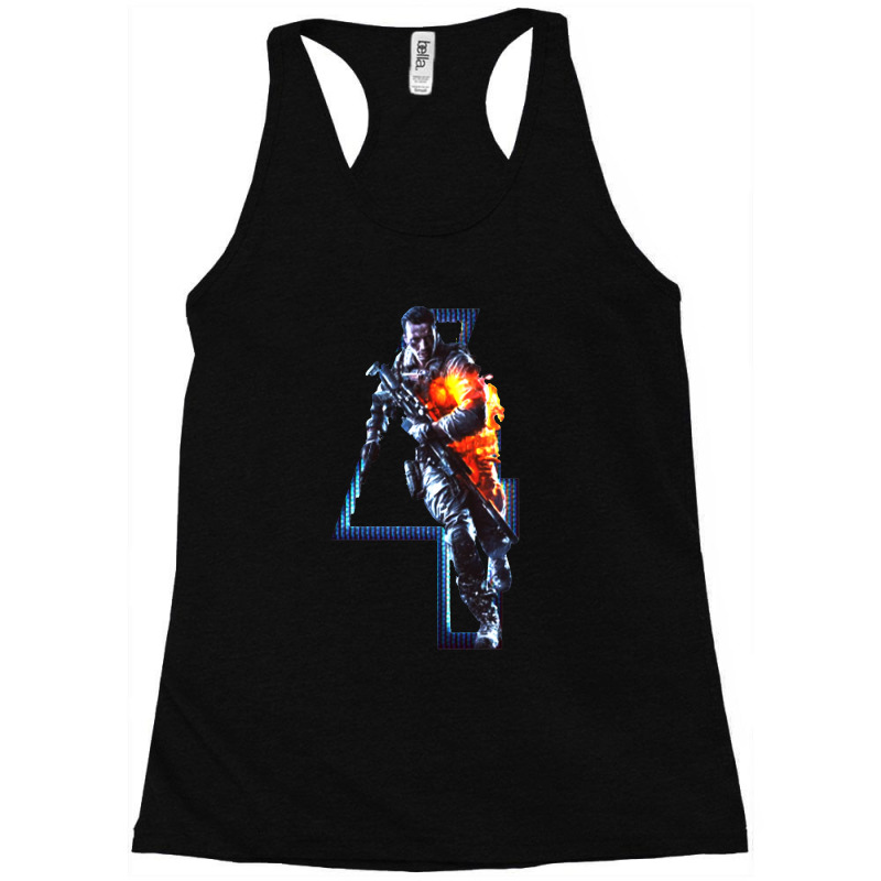 Shooter Game Battlefield Racerback Tank by Fresco | Artistshot