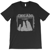 City Concept Chicago T-shirt | Artistshot