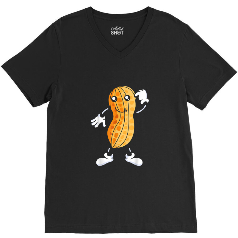 Peanut Graphic Gift, Nut Design, Peanut Design V-neck Tee | Artistshot