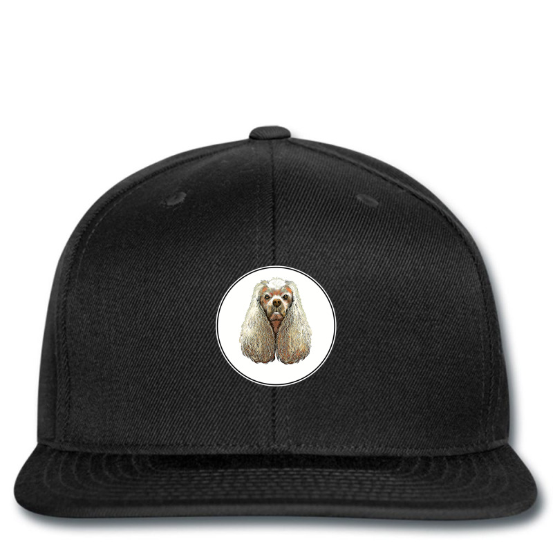 American Cocker Spaniel Dog Watercolor Illustration Printed hat by DarrellDavis | Artistshot