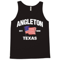 Angleton Texas Tx Usa Stars & Stripes Vintage Style Tank Top | Artistshot