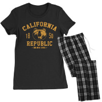 California Republic Bear Cali State West Central Coast Women's Pajamas Set | Artistshot