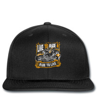 Live To Ride  Ride To Live Cool Triker Trike Bike Printed Hat | Artistshot