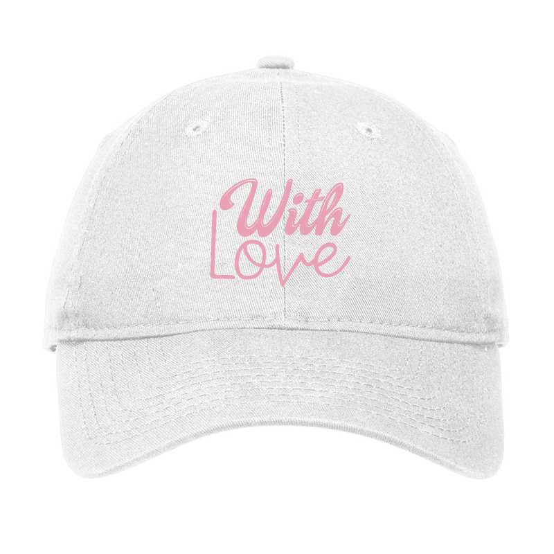 With Love Adjustable Cap | Artistshot