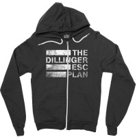 The Dillinger Esc Plan Zipper Hoodie | Artistshot