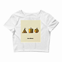 Bee Different Crop Top | Artistshot