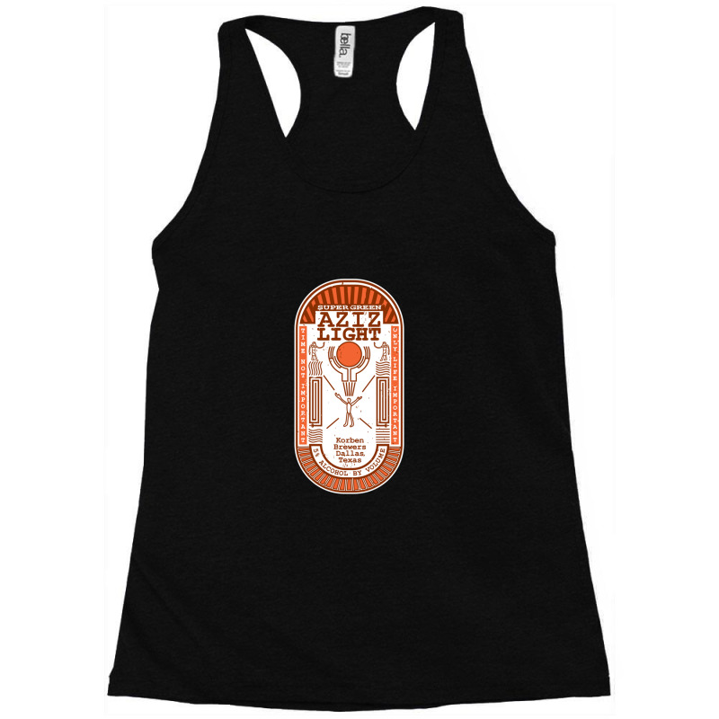 Aziz Light-the Divine Brew-alternate Racerback Tank by BobMcalister | Artistshot