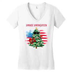 Spruce Springsteen Women's V-Neck T-Shirt | Artistshot