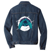 Alligator Snapping Turtle Men Denim Jacket | Artistshot