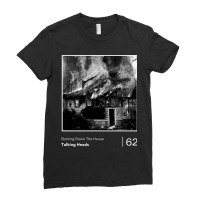 Burning Down The House Minimalist Visualization Art Ladies Fitted T-shirt | Artistshot