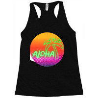 Aloha Hawaii Hawaiian Island Palm Beach Surfboard Sunset Premium Racerback Tank | Artistshot