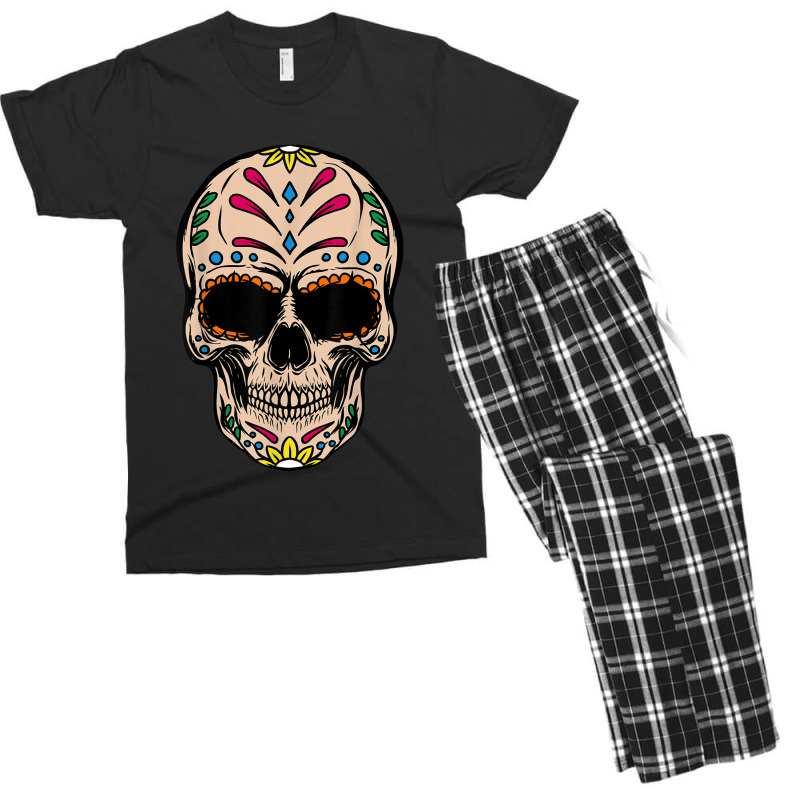 Quetzalcoatl Aztec Gothic Skull Goth Mayan Inca Toltec Men's T-shirt Pajama Set by MaragretPolino | Artistshot