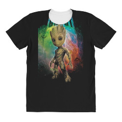 i am groot baby groot gurdian of the galaxy All Over Women's T-shirt | Artistshot