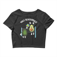 Holy Blockamole Guacamole Player Blocker Volleyball Crop Top | Artistshot