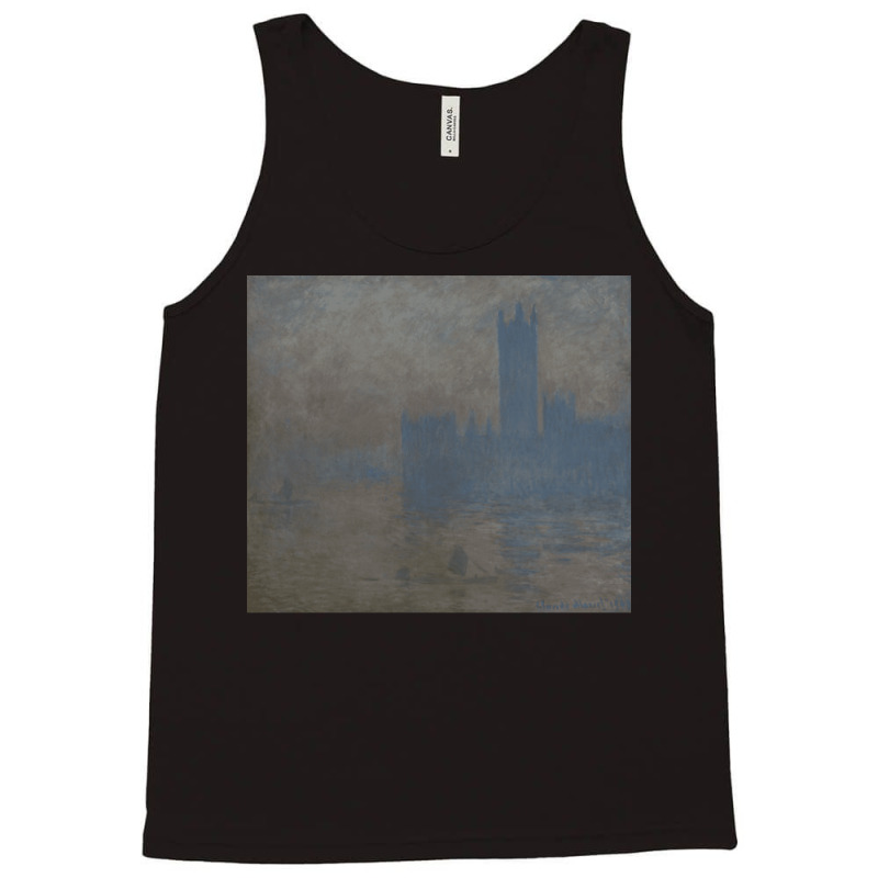 London Parliament Claude Monet Tank Top by MelindaBouwman | Artistshot