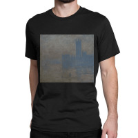 London Parliament Claude Monet Classic T-shirt | Artistshot