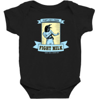 Fight Milk Baby Bodysuit | Artistshot