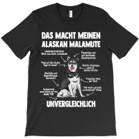 Anatomy Of An Alaskan Malamute T-shirt | Artistshot