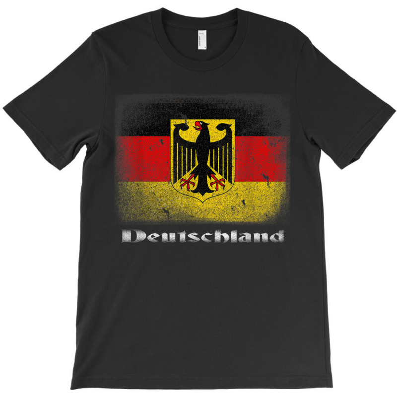 Germany German Flag Deutschland Souvenir Gift Alemania T-Shirt by JamieZilverberg | Artistshot