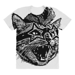 funky cat All Over Women's T-shirt | Artistshot