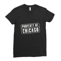 Chicago Illinois Il Property Ladies Fitted T-shirt | Artistshot