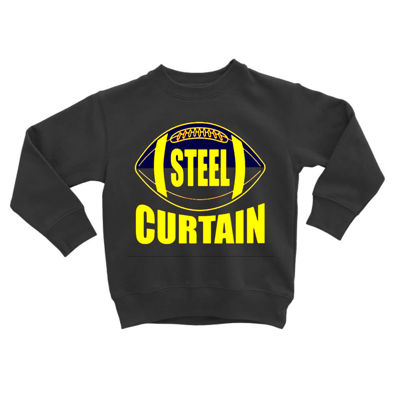 #steel Curtain Toddler Sweatshirt | Artistshot