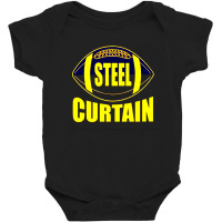 #steel Curtain Baby Bodysuit | Artistshot