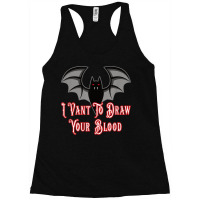 Funny Phlebotomist Vampire Bat Phlebotomy Saying Racerback Tank | Artistshot