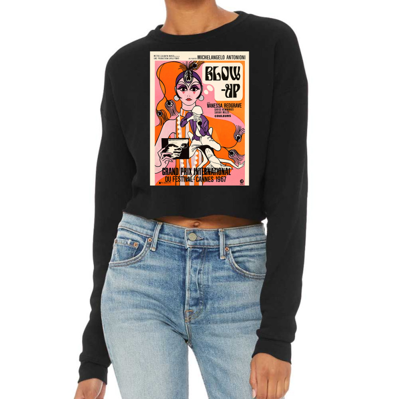 Blow Up Vintage Belgian Cropped Sweater by LUISRTORRES | Artistshot