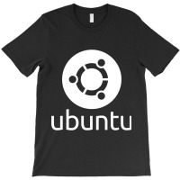 Dark Ubuntu Linux T-shirt | Artistshot