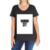 Hamburg Fuckin 'city. Ladies Curvy T-shirt | Artistshot