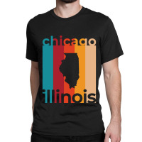 Chicago Illinois Retro Classic T-shirt | Artistshot