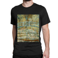 Monet's The Water Lily Pond Modern Art Painting Classic T-shirt | Artistshot