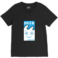 Milk -coffee & Tv V-neck Tee | Artistshot