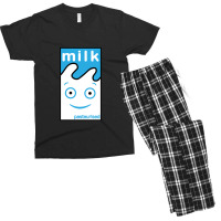 Milk -coffee & Tv Men's T-shirt Pajama Set | Artistshot