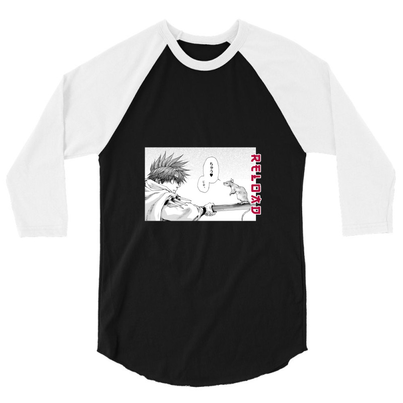 Son Reload Saiyuki Manga 3/4 Sleeve Shirt by JesseBWiles | Artistshot