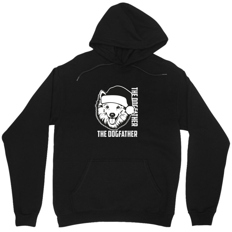 American Eskimo Dogfather Funny Gift Idea For Pet Owners And Dog Lover Unisex Hoodie by DarrellDavis | Artistshot