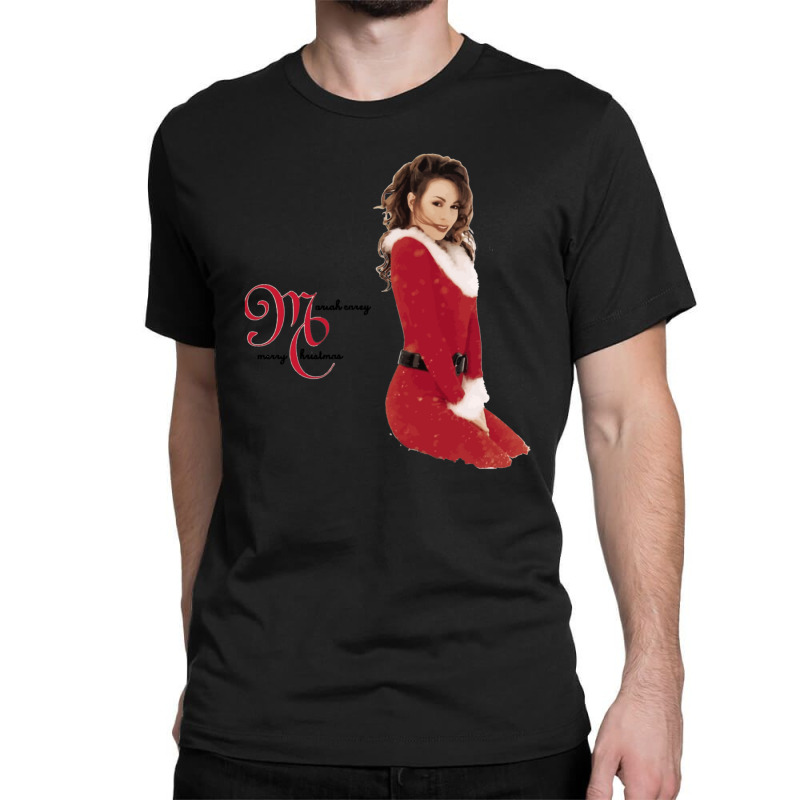 Mans Mariah Carey Merry Christmas Classic T-shirt by LeeEdwardWalmsley | Artistshot