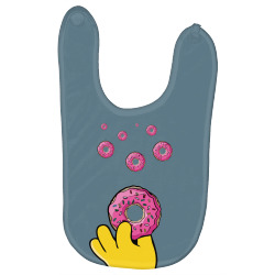 homer donuts Baby Bibs | Artistshot