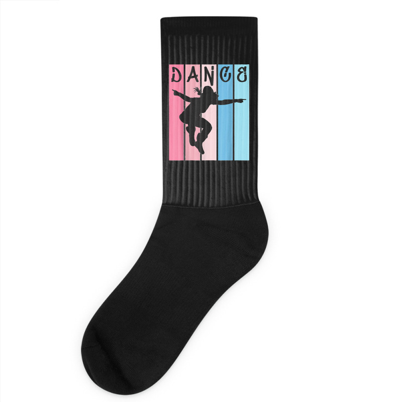 Breakdancer Retro Urban Dance Breakdance Socks | Artistshot