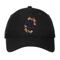 Fresh Out Of Fucks, Zero Fucks Given Adjustable Cap | Artistshot